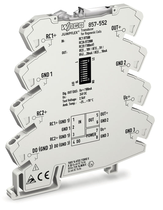 WAGO 857-552 JUMPFLEX®-Messumformer Rogowski-Messumformer RC