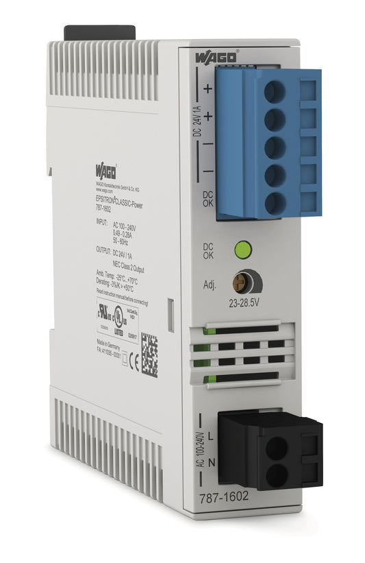 WAGO 787-1602 CLASSIC-Netzgerät 1-PH / 24V 1A