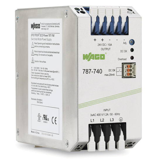 WAGO 787-740 ECO-Netzgerät 3-PH./ 24V 12.5A