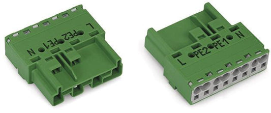 WAGO 770-1334 Stecker 0,5-4 qmm grün