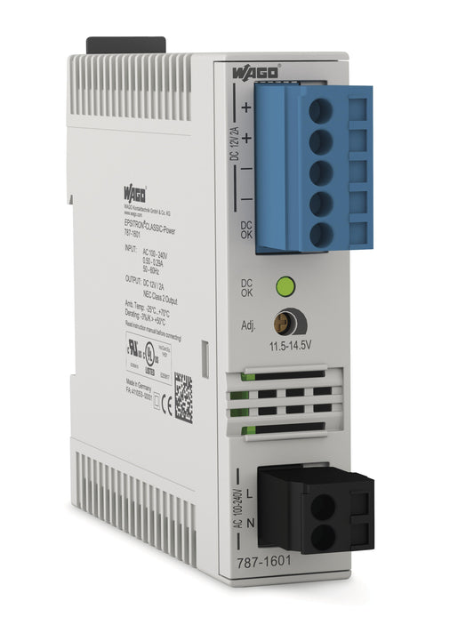 WAGO 787-1601 CLASSIC-Netzgerät 1-PH / 12V 2A