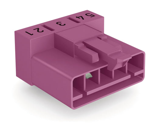 WAGO 890-895/011-000 Stecker pink pink