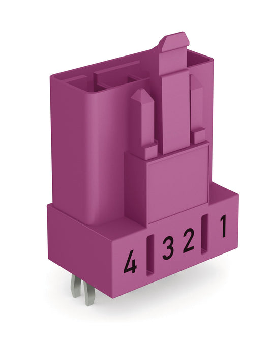WAGO 890-894 Stecker pink pink