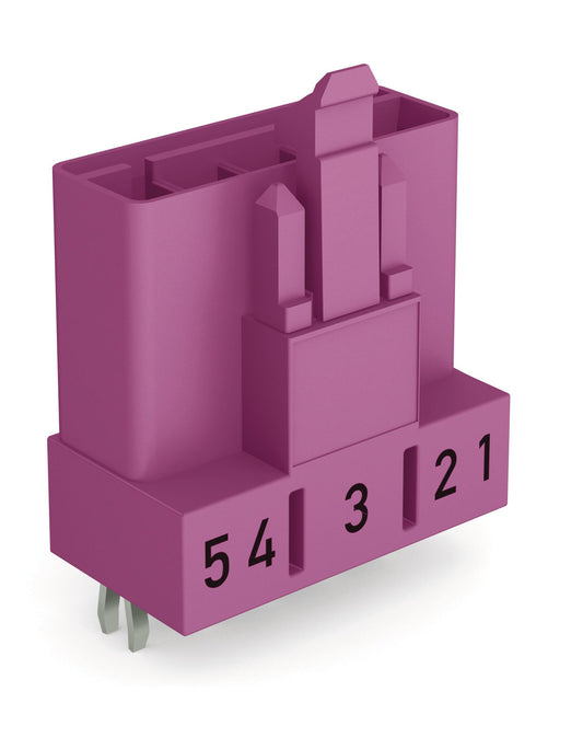 WAGO 890-895 Stecker pink pink