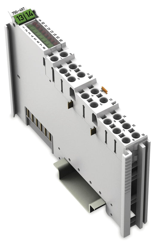 WAGO 750-497 8-Kanal-Analogeingangsklemme 0-10 V +/- 10 V