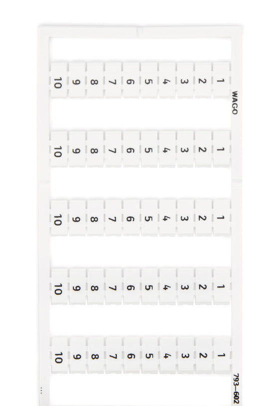 WAGO 793-602 WMB-Bezeichnung 1-10