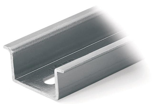 WAGO 210-508 Stahltragschiene 35 x 15 mm 1,5 mm dick 2 m lang gelocht bandverzin