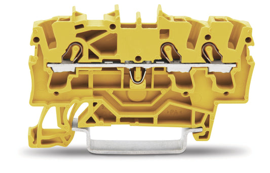 WAGO 2002-1306 3-Leiter-Durchgangsklemme für Anwendungen Ex e II geeignet