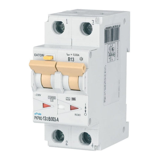 MOE PKPM2-13/2/B/003-A FI/LS, 13A, 30mA, LS-Kennline-B, 2p, FI-Char: A