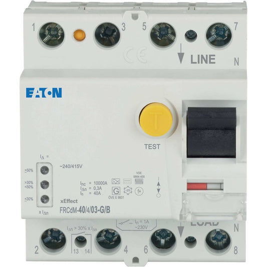MOE FRCDM-40/4/03-G/B dig. FI-Schalter 40A 4p 300mA Typ G/B