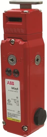ABB MKey8 24VDC MKey8 Sicherheitsverriegelungsschalter mit Standardbetätiger, 24
