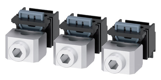 SIEM 3VA9133-0JD10 Rundleiteranschlussklemme CU 3 St. Zubehör für: 3VA4/5 125