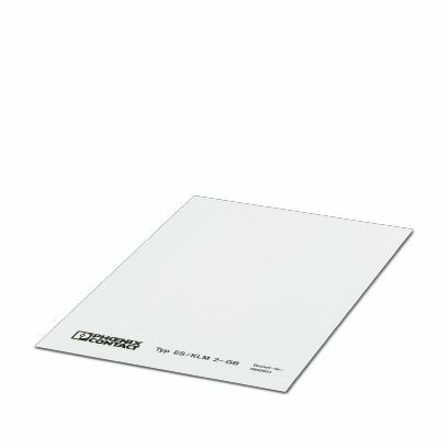 PHO ES/KLM 2-GB Einsteckstreifen Großbogen für KLM-A 44x7mm