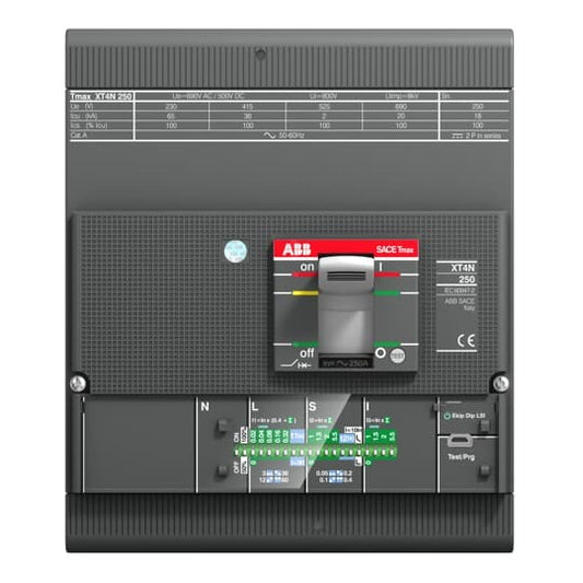 ABB XT4N 250 Ekip LSI In=250A 4p F F IN=250A 4P FF Kompakter Leistungsschalte