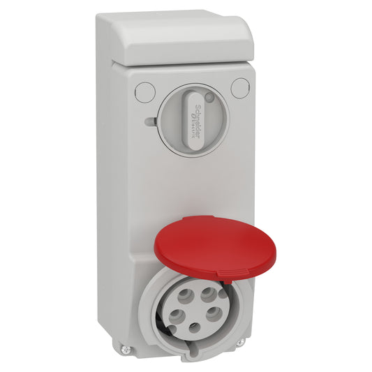 SE 83047 Wandsteckdose Verrieg. Ip44 32A 400V 5P