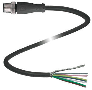 PF V19S-G-BK5M-PUR-U/ABG Kabelstecker V19S-G-BK5M-PUR-U/ABG