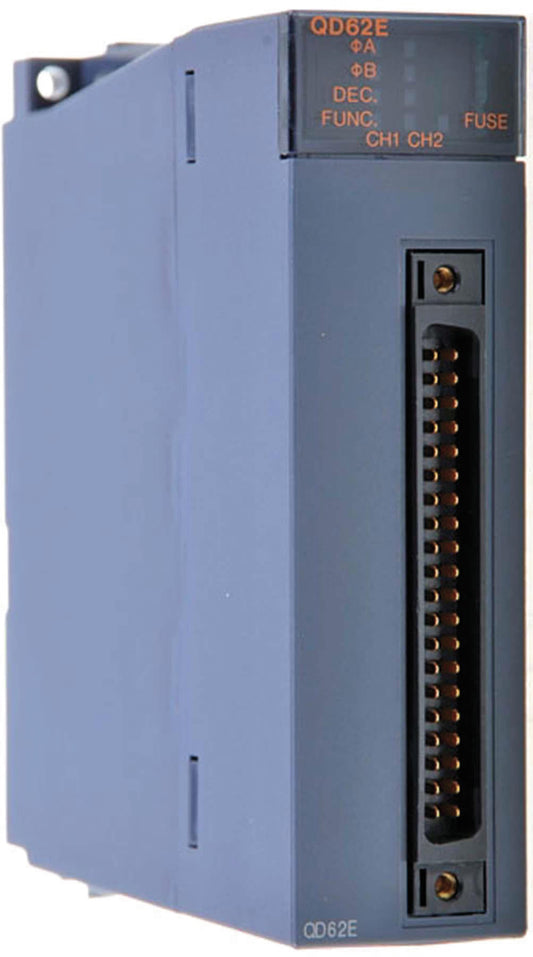 MIT QD62E SPS SystemQ High-Speed-Zählermodul 2-Kanäle 5/12/24VDC Eingang Source