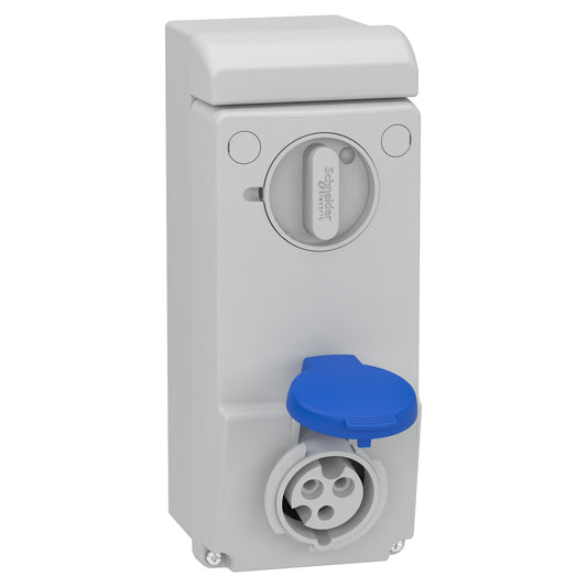 SE 83031 Wandsteckdose Verrieg. Ip44 16A 230V 3P