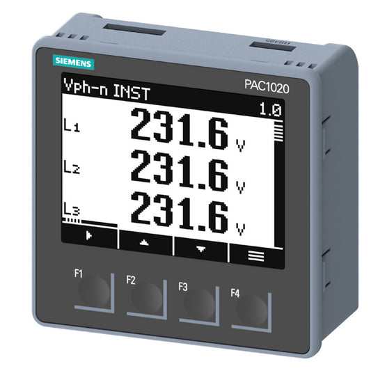 SIEM 7KM1020-0BA01-1DA0 SENTRON, Messgerät, 7KM PAC1020