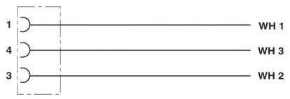 PHO SAC-3P-3,0-28R/FSSCO Sensor-/Aktor-Kabel