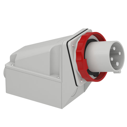 SE 81582 Wandgerätestecker Ip67 63A 400V 4P