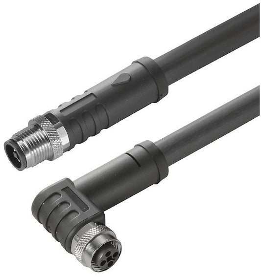 WEI SAIL-M12GM12W-T-3.0H Sensor-Aktor-Leitung, Verbindungsleitung, M12 / M12, 4,