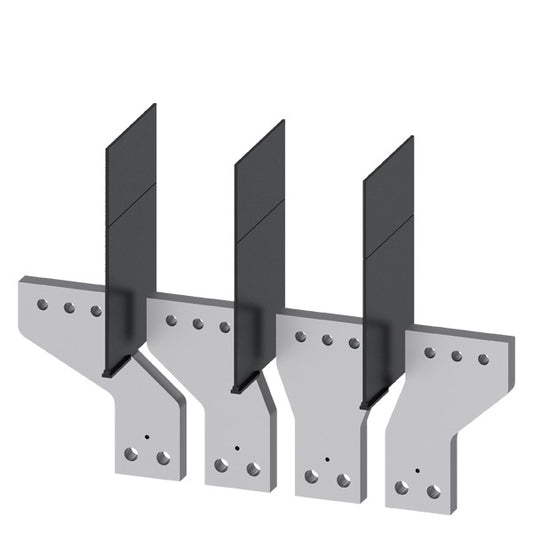 SIEM 3VA9604-0QC00 Anschlussverbreiterung frontseitig 4 St. Zubehör für: 3VA15/2