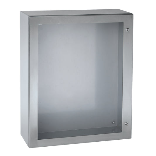 SE NSYS3X5420T Wandschrank, 304L, HxBxT=500x400x200mm, Tür, transparent