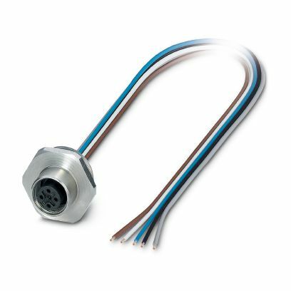 PHO SACC-E-M12FS-5CON-M20/0,5 VA Wanddurchführung