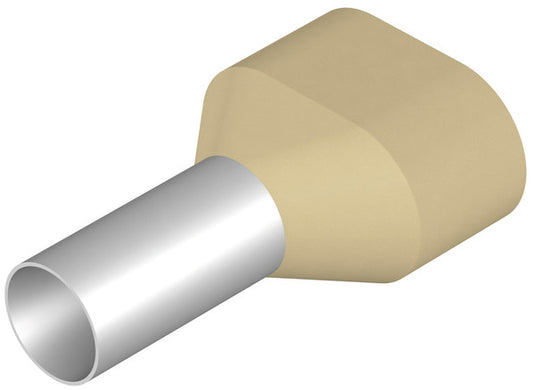 WEI H10,0/26 ZH EB Aderendhülse, 10 qmm, 12 mm, Farbcode: W