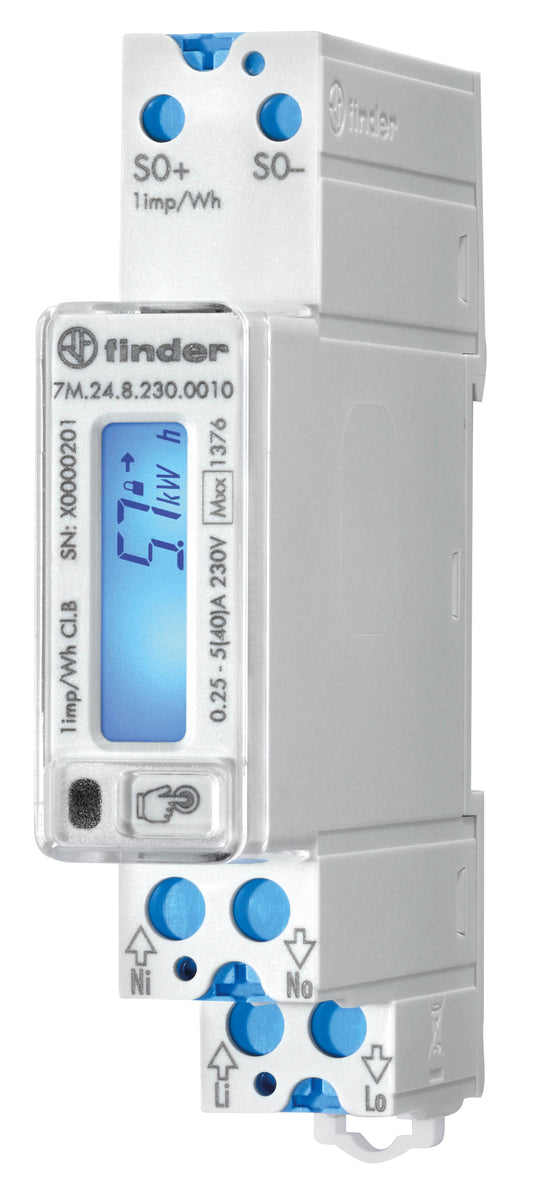 FIN 7M.24.8.230.0010 Energiezähler, LCD, MID