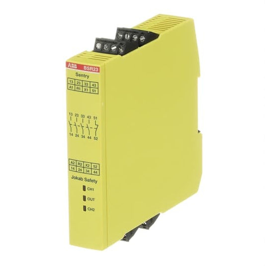ABB Sentry BSR23 24VDC Erweiterungsrelais Relaisausgänge 4 NO + 1 NC Betriebsspa