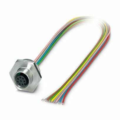 PHO SACC-E-M12FS-8CON-M20/0,5 VA Wanddurchführung