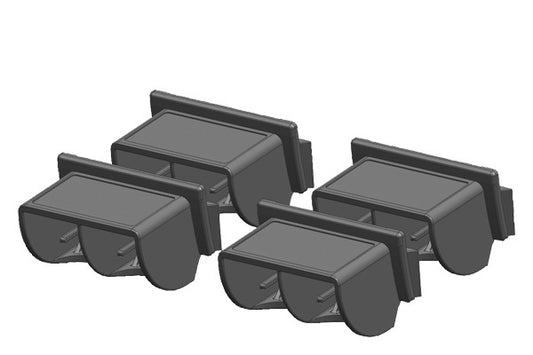 SIEM 6ES7290-3AB30-0XA0 Simatic S7-1200, RJ45 Zugentlastung, Dual Port VE=4