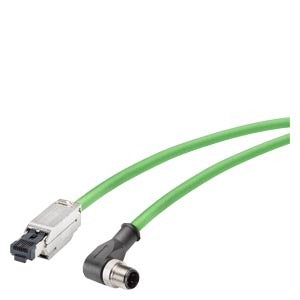 SIEM 6XV1871-5MH50 IE Connecting Cable M12-90/IE FC RJ45 Plug-180 IE FC Trailing