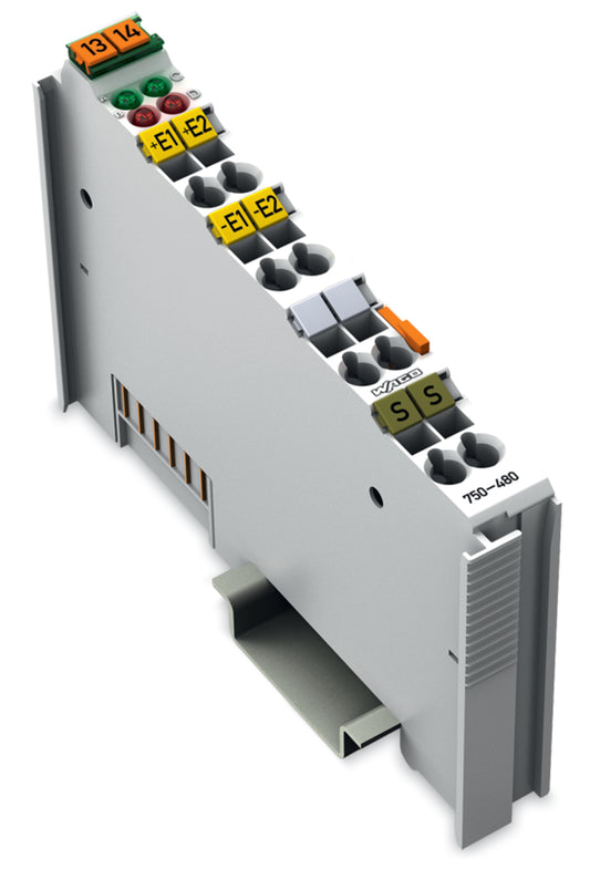 WAGO 750-480 2-Kanal-Analog-Eingangsklemme lgr 0,08-2,5qmm