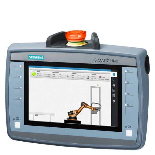 SIEM 6AV2125-2GB23-0AX0 SIMATIC HMI KTP700F Mobile 7z TFT Display 800x480Pixel 1
