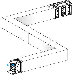 SE KSA1000DZCG43F KSA Z-Element links-rechts
