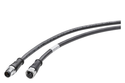 SIEM 6XV1801-6DE50 Power Connecting Cable M12St-180/M12Bu-180 zur Stromversorgun