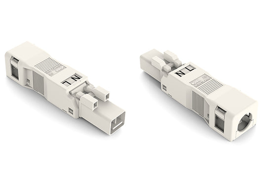 WAGO 890-132 Stecker 0,25-1,5 qmm weiß