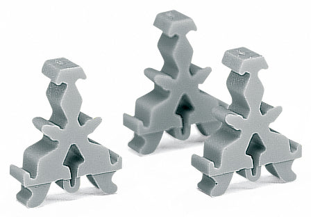 WAGO 209-128 Doppelschildträger passend für WSB- und WMB-Beschriftungssysteme gr