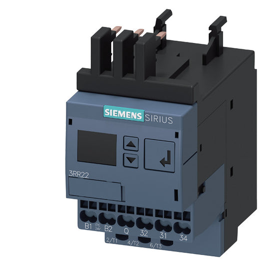 SIEM 3RR2241-2FA30 Überwachungsrelais anbaubar an Schütz 3RT2, Baugr. S00 Standa