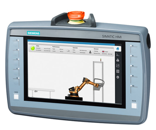 SIEM 6AV2125-2JB23-0AX0 SIMATIC HMI KTP900F Mobile, 9.0'' TFT-Display