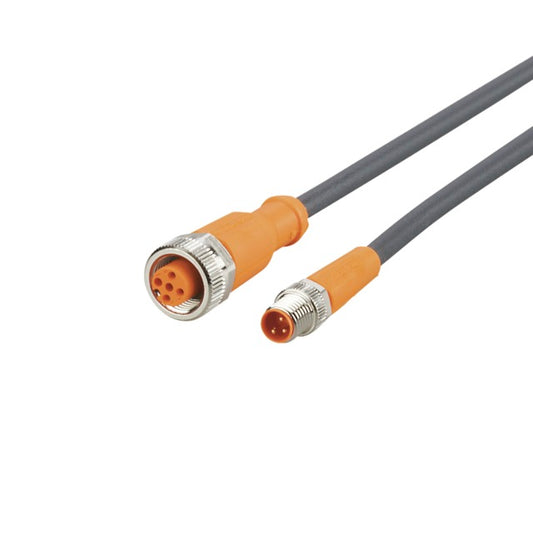 IFM EVC416 Verbindungskabel gerade M8 3-polig AC/DC silikon/-halogenfrei