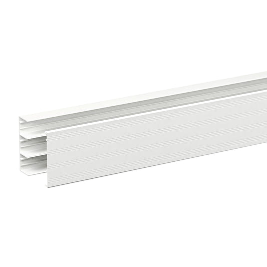 SE 5435128 FED-K10134 ALU-Sockelleistenkanal 3Kammer 100x34x2500 weiß RAL9016