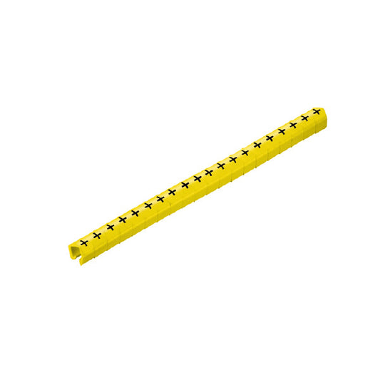WEI CLI O 20-3 GE/SW + MP Leitermarkierer, LxB: 3 x 5.5 mm, PVC, w eich, ohne Ca