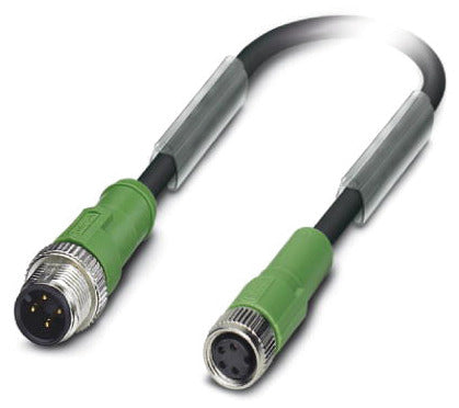 PHO SAC-4P-M12MS/0,6-PVC/M 8FS Sensor-/Aktor-Kabel