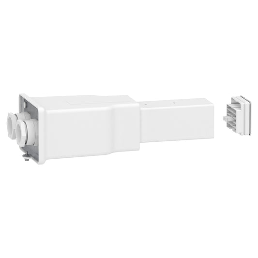 SE KBB40ABG44W Endeinspeisung, 40A, links oder rechts, 2 Net