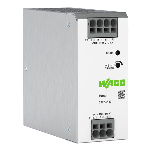 WAGO 2587-2147 Primär getaktete Stromversorgung, Base, 1-phasig, Ausgangsspannun