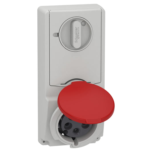 SE 82147 Anbausteckdose Verrieg. Ip44 32A 400V 5P